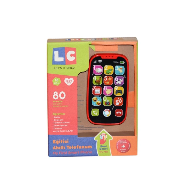 30900 Let's be Child - Eğitici Akıllı Telefonum +18 ay