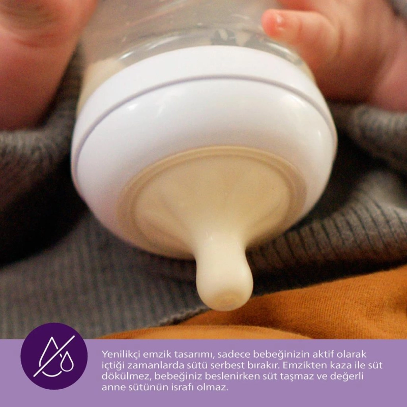   Avent Doğal Tepkili Natural Response 2'Li Biberon Emziği No:2 0+ Ay