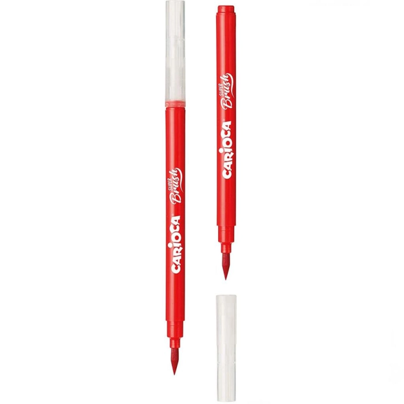 Carioca Keçeli Boya Süper Brush Fırça Uçlu 10'lu 42937