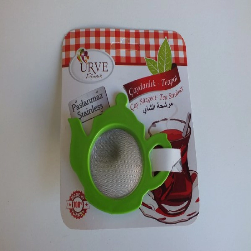 Çay Süzgeci Demlik Şeklinde
