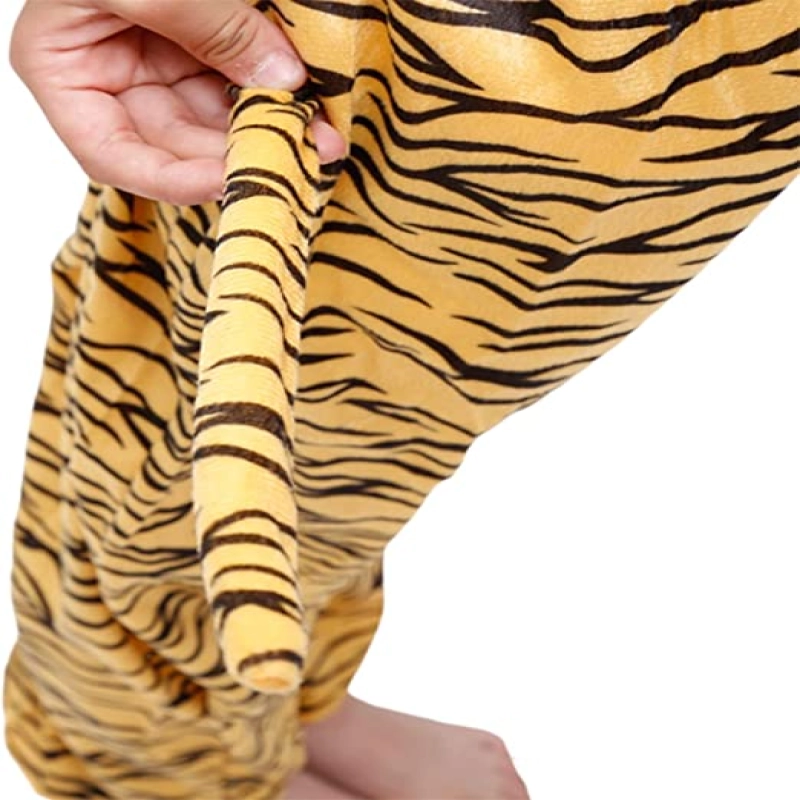 Çocuk Kaplan Kostumu - Aslan Kostümü 2-3 Yaş 80 cm