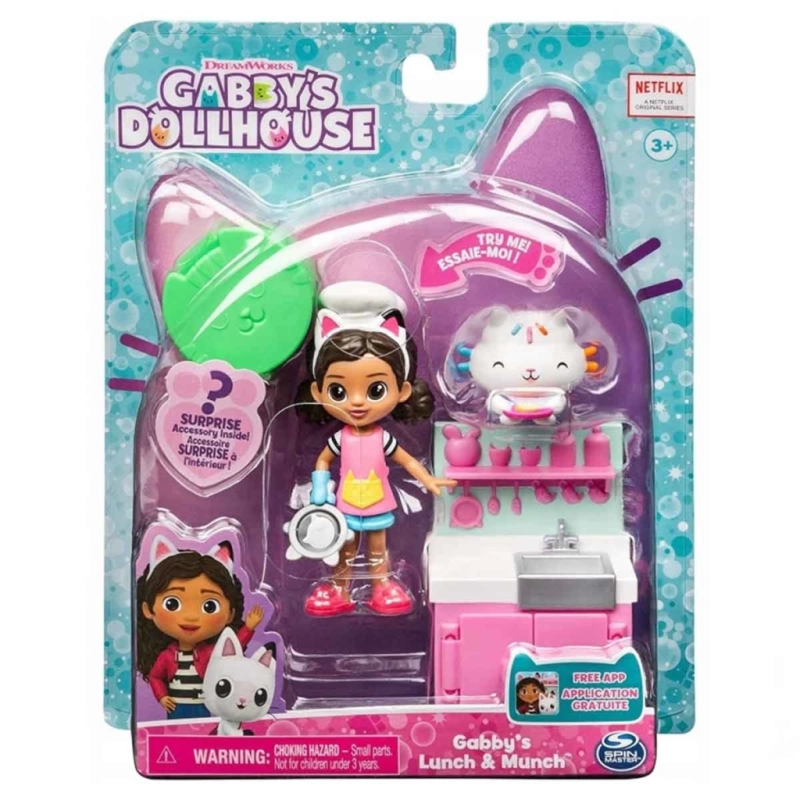 Gabby's Poppenhuis Figürlü Mutfak Seti 6066483