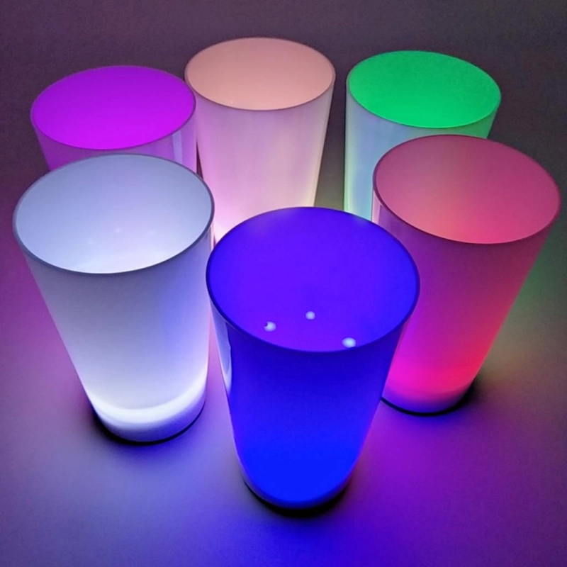 Glow Partisi Bardakları 6 Renk 6 Adet 1.5 oz