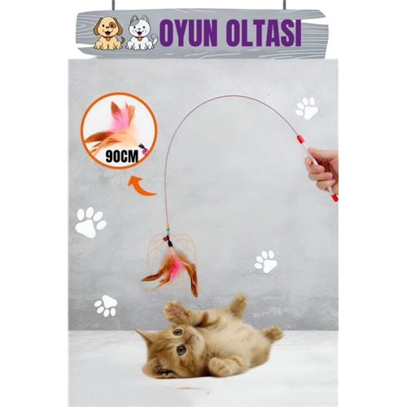 Kedi Oyun Oltası 90 cm