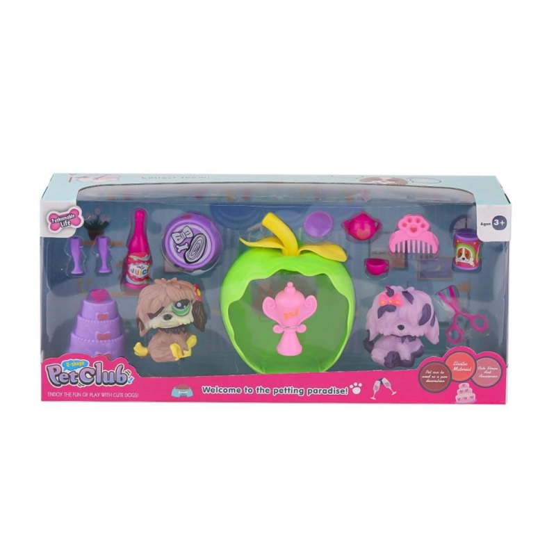 KZL-CL2104 1-2  Elmalı Pet Star Pasta Aksesuarlı -Kızılkaya Oyuncak