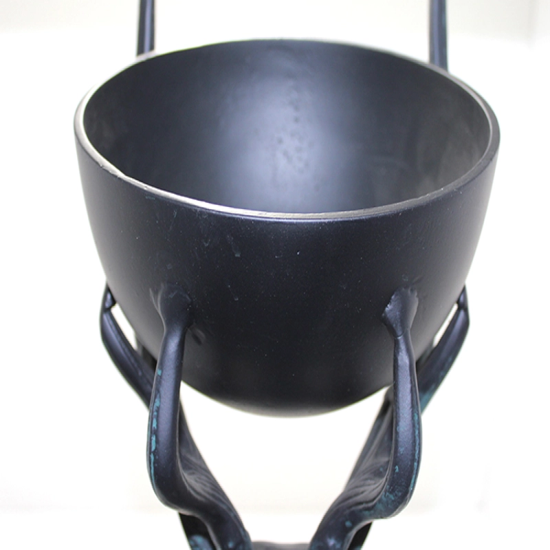 Metal Geyikli Kase 75 Cm
