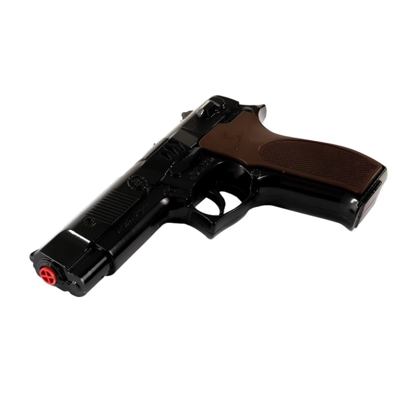 Metal Oyuncak Tabanca Siyah Seri 23