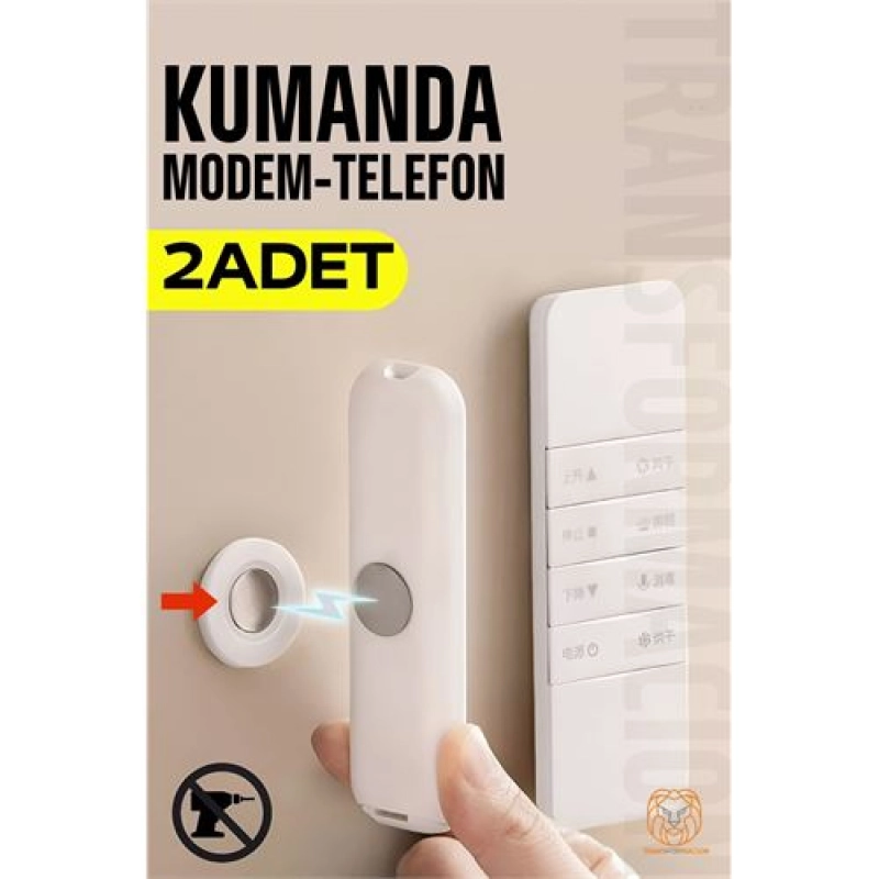 Mıknatıslı Çok Amaçlı Kumanda, Telefon Tutucu 2 ADET