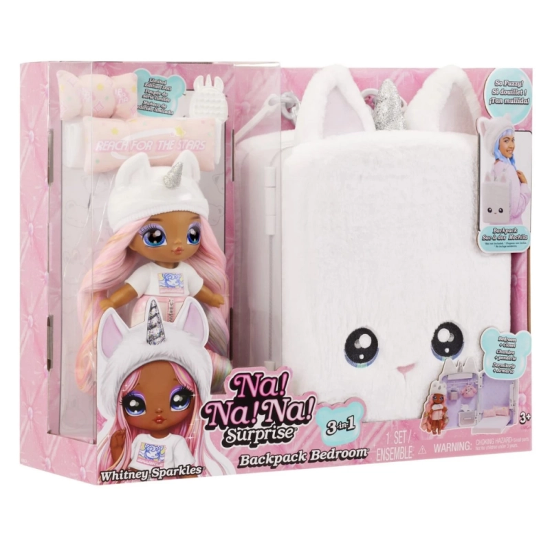 Na! Na! Na! Surprise 3ü1 Arada Büyük Sırt Çantalı Set Whitney Sparkles