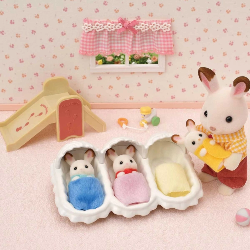 SylvanianFamiliesÜçüzlerBakımSetiRenkli5532