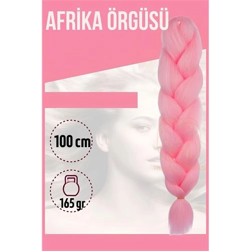 Afrika Örügüsü Rasta 100 Cm 165 Gr 1085 Pembe