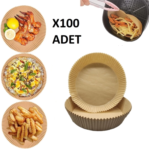 Airfreyer Fritöz Kağıdı Yuvarlak XL / XXL 100LÜ