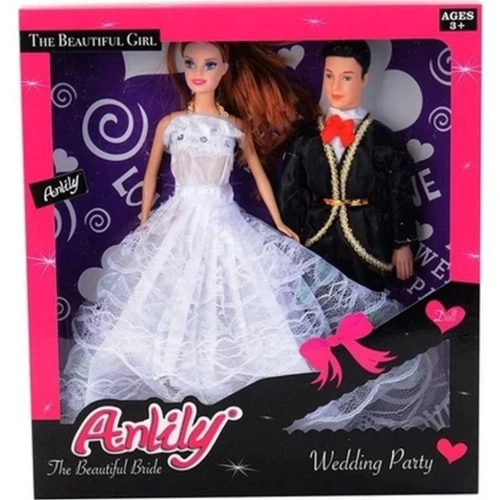 Anlily Gelin ve Damat Bebekler