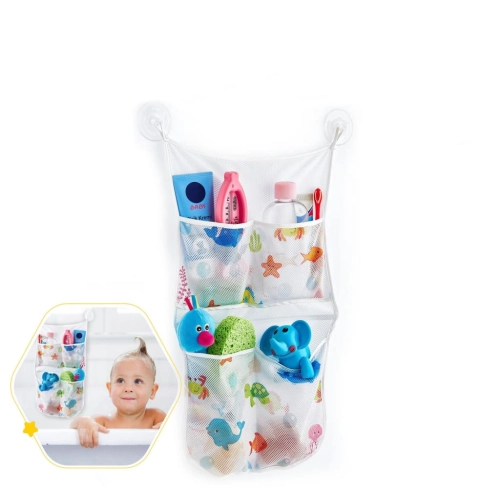 Bebek Banyo Oyuncak Torbası 469 Beyaz