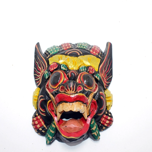 Duvara Asmalı Renkli Maske 18 Cm