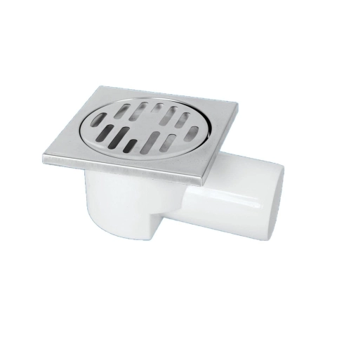 Gama Melez Yer Süzgeci 50 mm Yandan Çıkışlı 10x10 cm