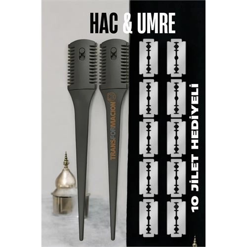 Hac Tıraş Usturası Umre Usturası Tıraş Aleti 10 Jiletli