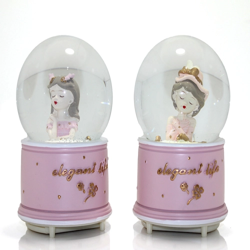Kar Küresi Işıklı Müzikli 13 Cm No 2