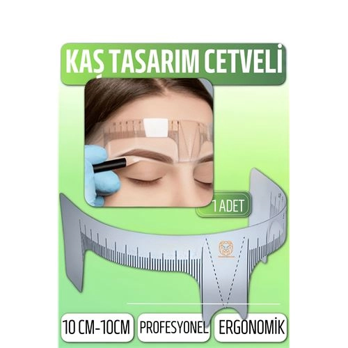 Kaş Tasarım Cetveli Kaş Ölçüm Cetveli