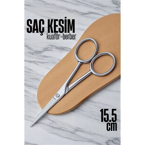 Kobalt Çelik Saç Kesim Makası Kuaför Berber Saç Kesim Makası Kuaför ekipmanları 15.5 cm