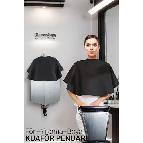 Kuaför Penuar Fön Boya Yıkama Pelerini