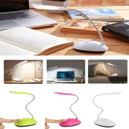 Masa Lambası Spiral Led  Kitap Okuma Işığı Pilli Model Led Lamba
