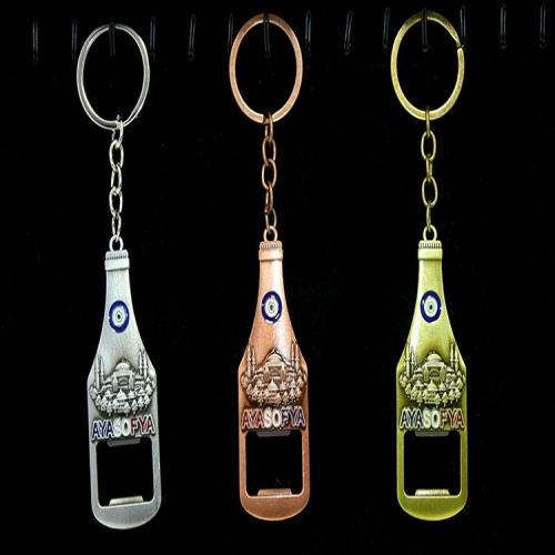 Metal Ayasofya Anahtarlık Ve Açacak Model 1