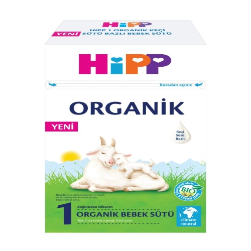 p 1 Organik Keçisütü Bazlı Bebek Sütü 400 Gr