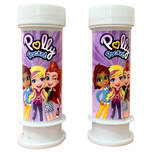 ​​​​​​​Polly Pocket Temalı 2'li Köpük Baloncuk