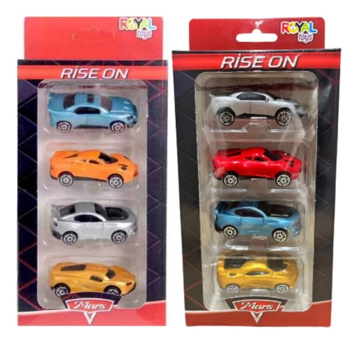 Rise On 4'lü Mini Araçlar