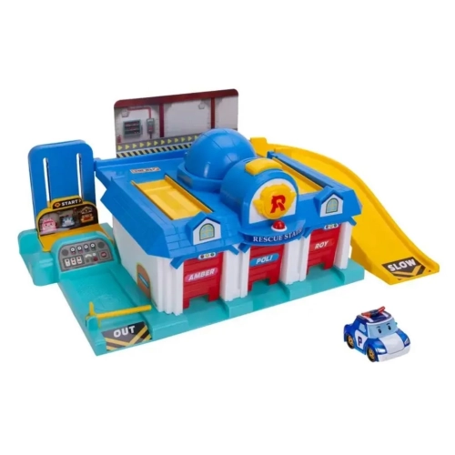 Robocar Poli Let's Go Ana Merkez Oyun Seti