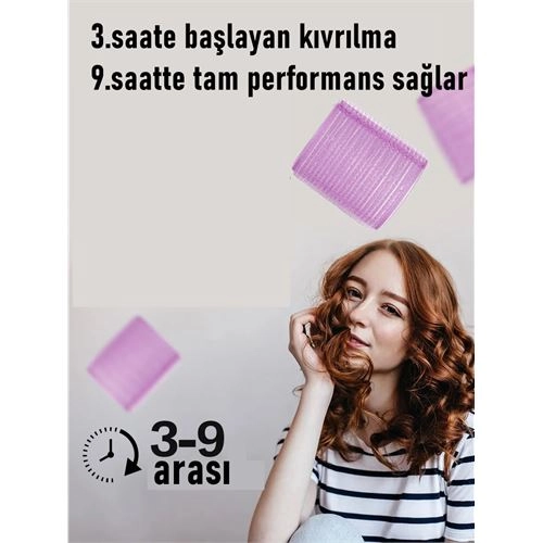 Saç Bigudisi 3 Cm Bigudi Saç Şekillendirici 4 ADET