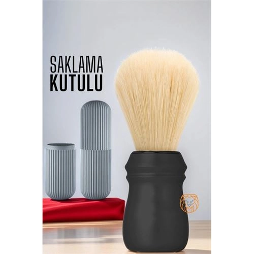 Sakal Tıraş Fırçası Aithusa Kutulu SİYAH