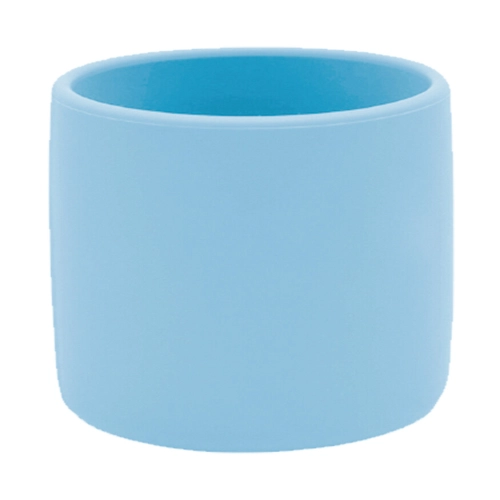 Silikon Mini Bardak Mineral Blue