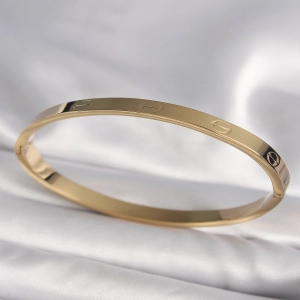 316L Çelik Gold Renk Model Kadın Kelepçe