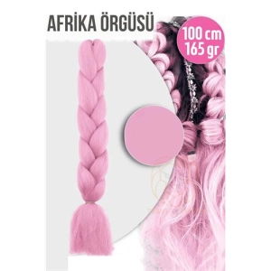 Afrika Örügüsü Rasta 100 Cm 165 Gr 1084 Açık Pembe