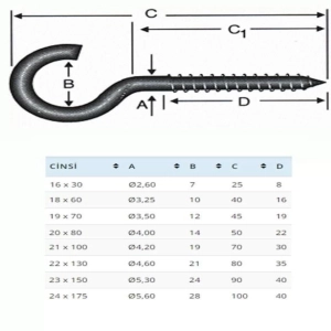 BA21100 21X100 Açık Piton 10 Adet
