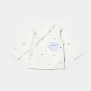 Bibaby Biorganic Love Floral 3 Parça Zıbın Seti 73346 Ekru Lila