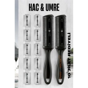 Hac Tıraş Usturası Umre Usturası Tıraş Aleti 10 Jiletli