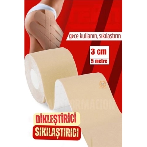 Kalça Dikleştirici Popo Sıkılaştırıcı Bant 5 METRE