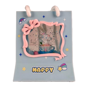 Kar Küresi Plastik Alışveriş Poşeti LLM-HDY0048