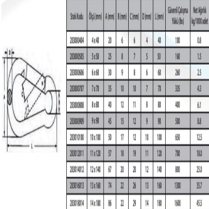 Karabina Yaylı 8 mm ( 3 Adet )