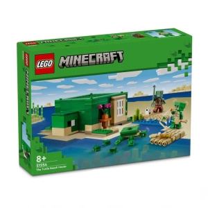 LEGOMinecraftKaplumbağaPlajEvi21254