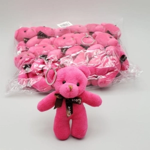 Mini Ayıcık Anahtarlık Pembe Renk