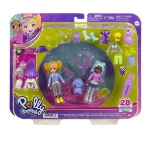Polly Pocket ve Arkadaşları Farklı Moda Aksesuarları Oyun Setleri