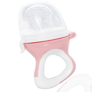 Silikon Uçlu Meyve Sebze Emziği 600 Pembe