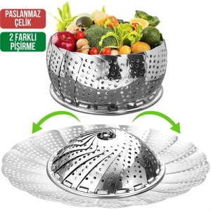 StyleDegree Metal Buharda Pişirme Haşlama Aparatı
