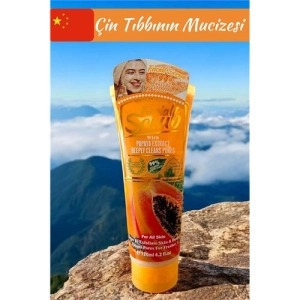 WOKALI Yüz Peelingi Papaya Özü Derin Gözenek Temizleyici Yüz Peeling Scrub