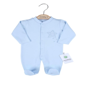 Yıldızlı Ayıcık Patikli Tulum 4807 Mavi