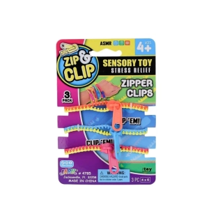 Zıp Clip Zipper Clips 3lü
